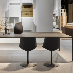 MDF Italia Tense Material Esstisch Holz H 73cm| Tische