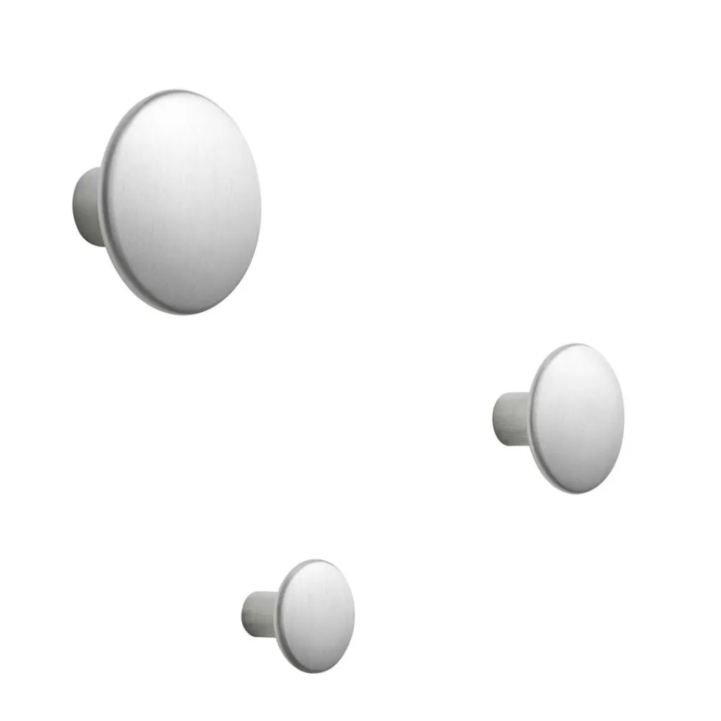 Haken & Bügel|Haken^Muuto The Dots Kleiderhaken Metall L