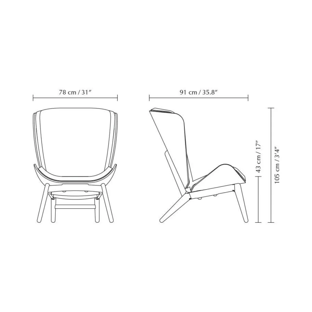 Sessel^Umage The Reader Sessel Leder