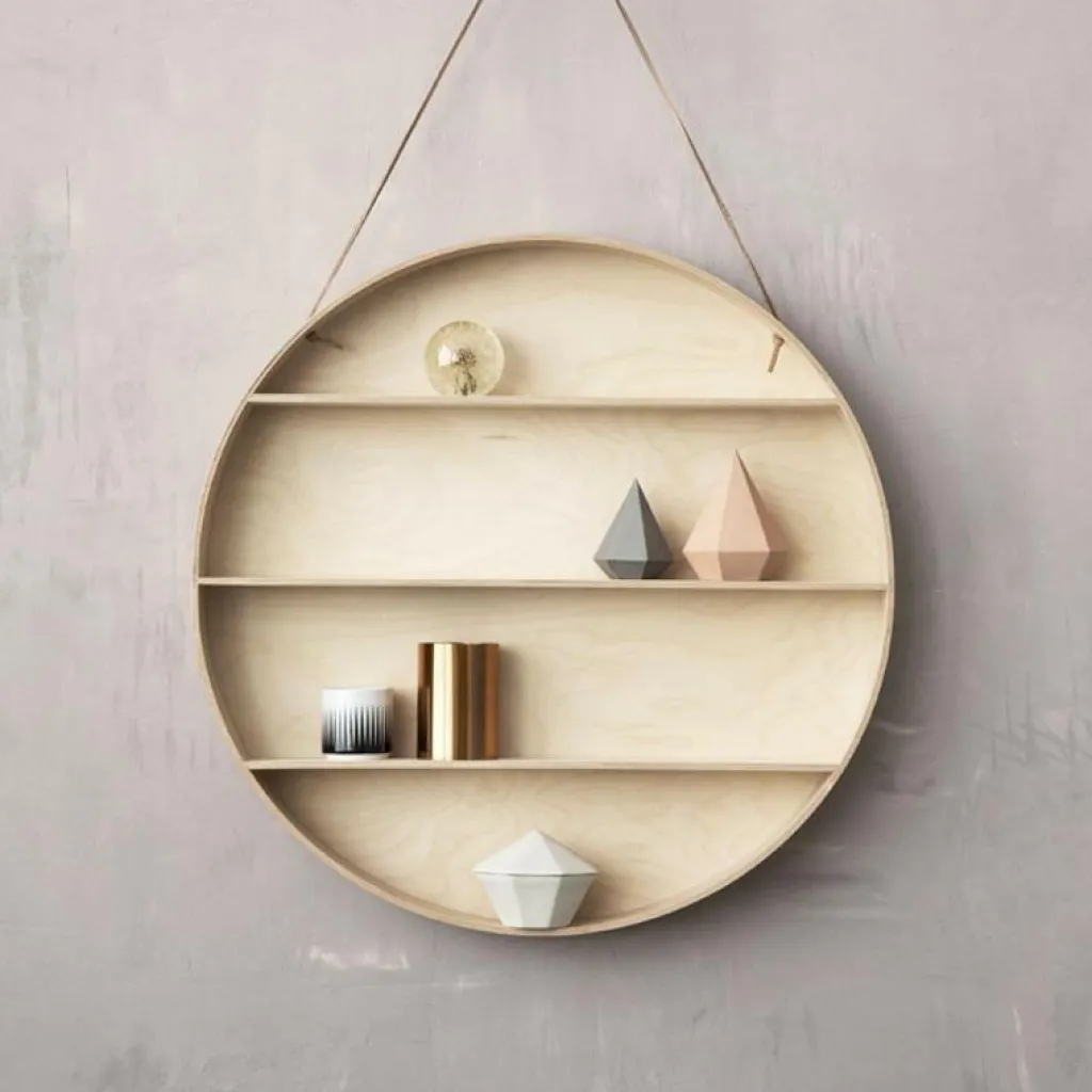 Gewürzregale^Ferm Living The Round Dorm Wandregal