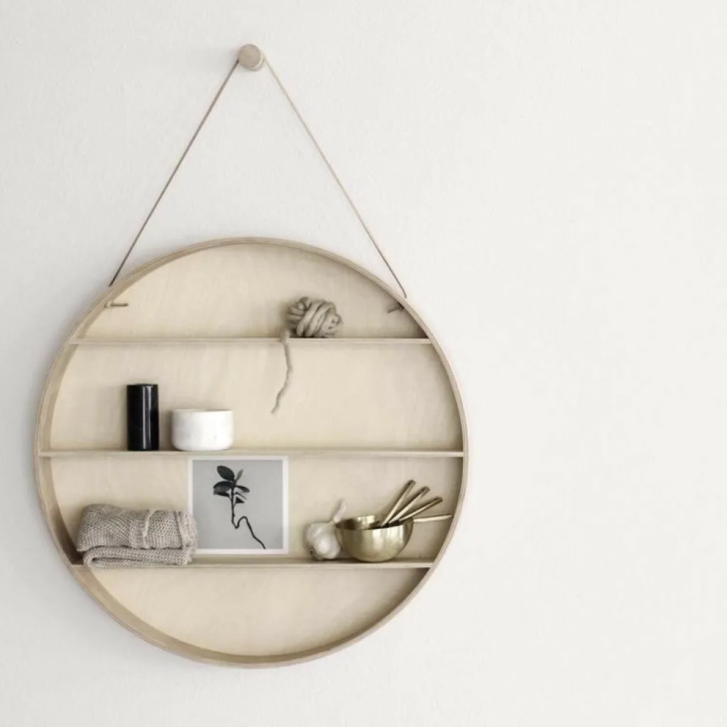 Gewürzregale^Ferm Living The Round Dorm Wandregal