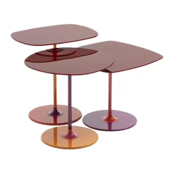 Beistelltische^Kartell Thierry Trio Beistelltisch 3er Set