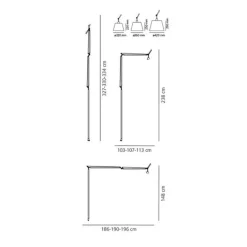 Artemide Tolomeo Mega Terra Body| Stehleuchten