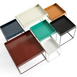 Beistelltische|Tische^HAY Tray Couchtisch hochglänzend L