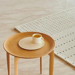 Tische^Fritz Hansen Tray Table Klapptisch Ø45cm