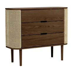 Schränke^Umage Treasures Kommode Eiche dunkel Wiener Geflecht
