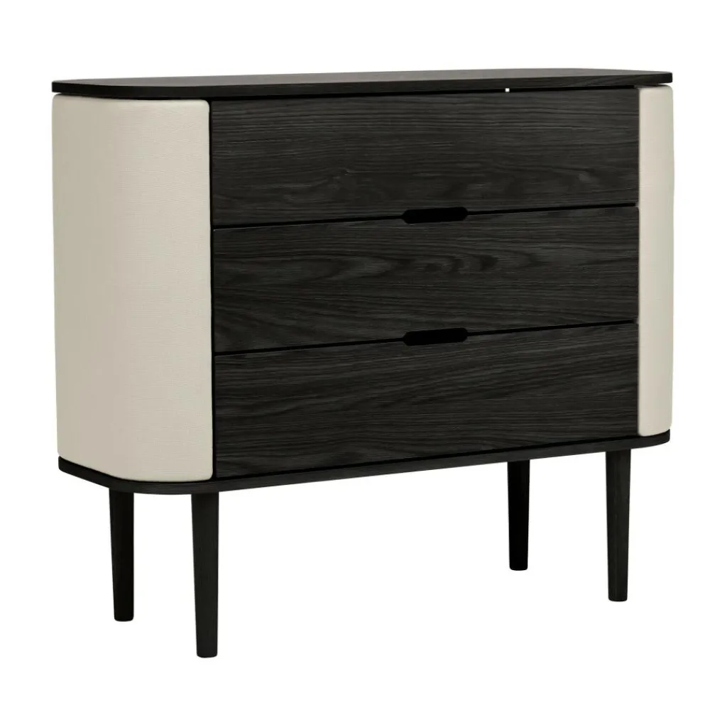 Schränke^Umage Treasures Kommode Eiche schwarz