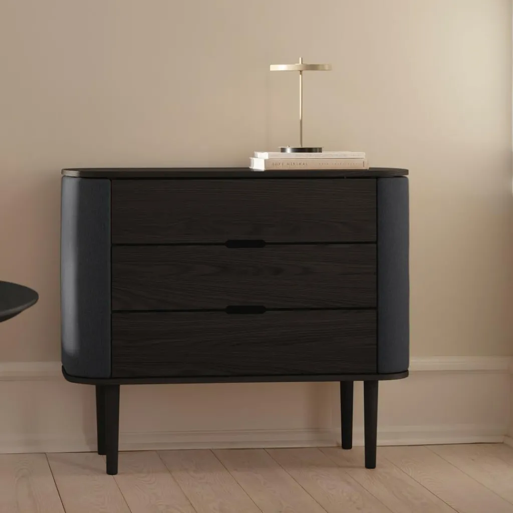 Schränke^Umage Treasures Kommode Eiche schwarz