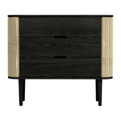 Umage Treasures Kommode Eiche schwarz Wiener Geflecht| Schränke