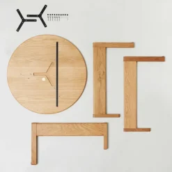 Form & Refine Trefoil Tisch Ø75cm| Esstische