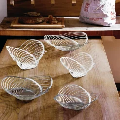 Körbe & Taschen^Alessi Trinity Korbschale Ø26cm