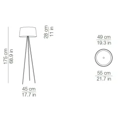 Kdln Tripod Stehleuchte| Stehleuchten