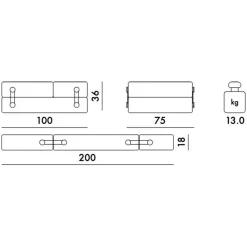 Gartenliegen^Kartell Trix Liberty Outdoor Klappliege