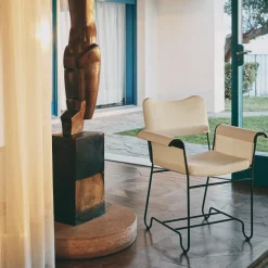 Stühle^Gubi Tropique Outdoor Armlehnstuhl Gestell schwarz