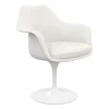 Knoll International Tulip Saarinen Armlehnstuhl vollgepolstert drehbar| Stühle