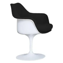 Knoll International Tulip Saarinen Armlehnstuhl vollgepolstert drehbar| Stühle