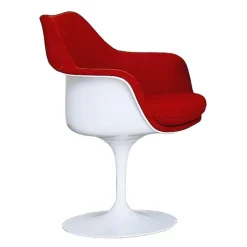 Knoll International Tulip Saarinen Armlehnstuhl vollgepolstert drehbar| Stühle