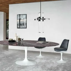 Stühle^Knoll International Tulip Saarinen Stuhl vollgepolstert