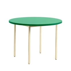 Esstische^HAY Two-Colour Esstisch Gestell Elfenbein Ø105cm