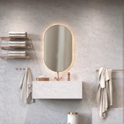 FROST Unu 4145 Wandspiegel mit Rahmen 60x100cm| Spiegel|Spiegel