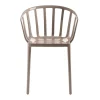 Kartell Venice Gartenarmlehnstuhl glänzend| Stühle