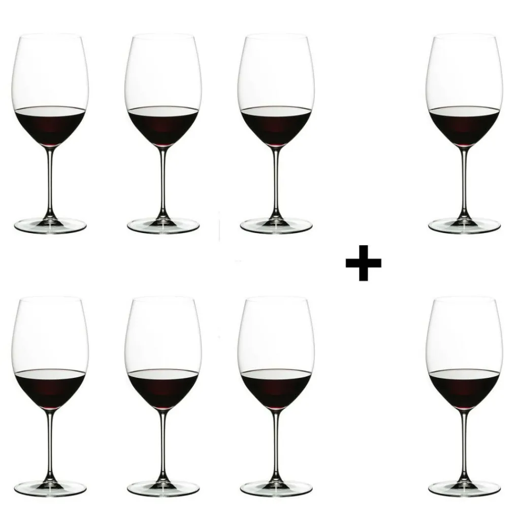 Riedel Veritas Cabernet/Merlot Weinglas 6+2 gratis| Gläser|Weinzubehör