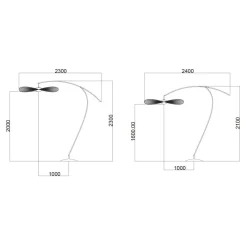Petite Friture Vertigo Nova LED Stehleuchte| Stehleuchten