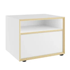 Kommoden^Müller Small Living Vertiko kleine Kommode mit großer Schublade unten