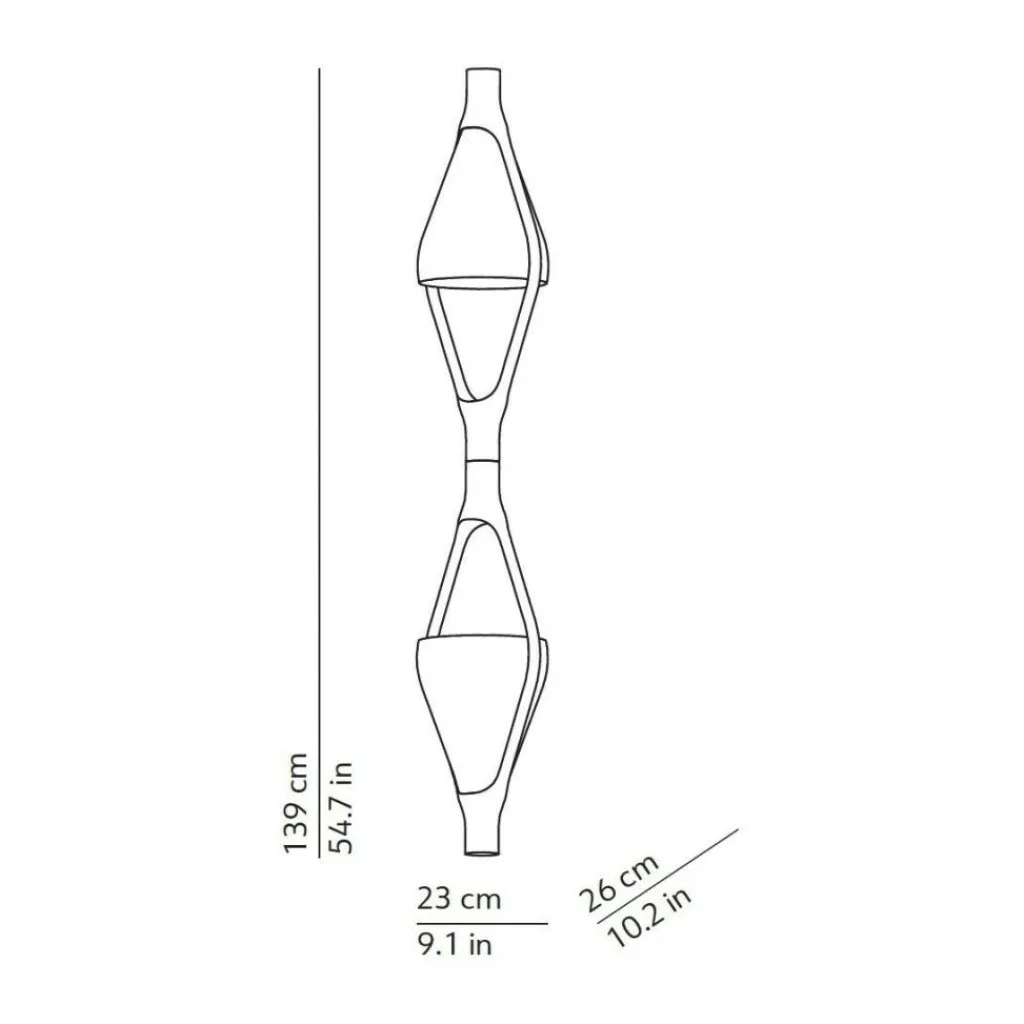Kdln Viceversa 2 LED Pendelleuchte| Pendelleuchten