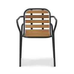 Gartenstühle^Normann Copenhagen Vig Gartenarmlehnstuhl Holz