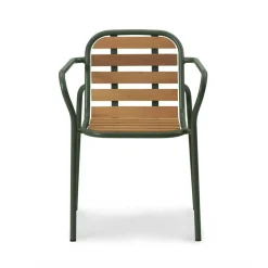 Gartenstühle^Normann Copenhagen Vig Gartenarmlehnstuhl Holz