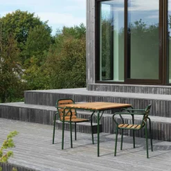 Gartenstühle^Normann Copenhagen Vig Gartenarmlehnstuhl Holz