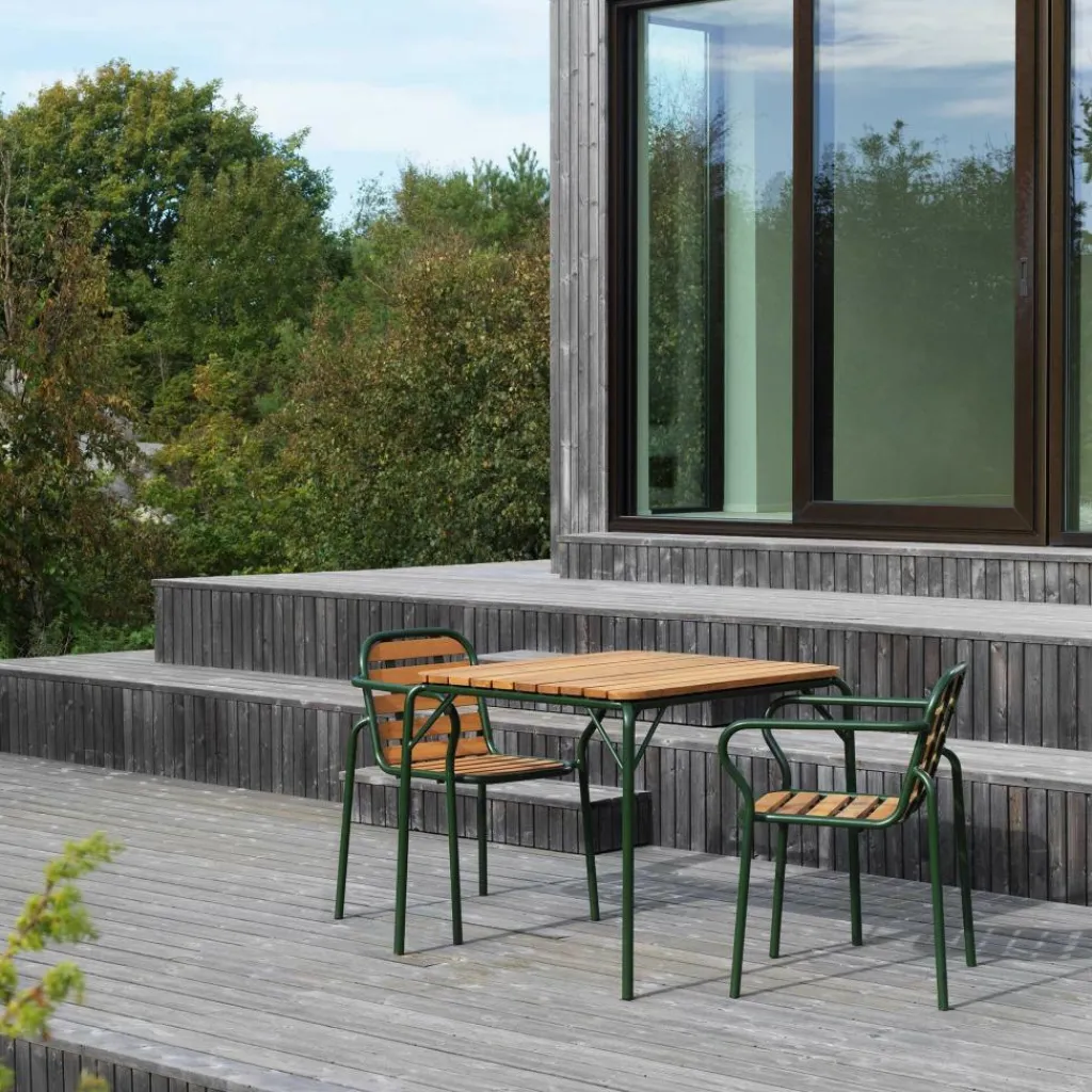 Gartenstühle^Normann Copenhagen Vig Gartenarmlehnstuhl Holz