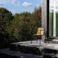 Gartenstühle^Normann Copenhagen Vig Gartenarmlehnstuhl Holz