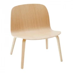 Muuto Visu Lounge Chair mit Holzgestell| Sessel
