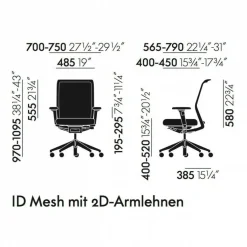 Vitra ID Mesh Bürostuhl| Bürostühle