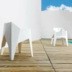 Gartenstühle^Vondom Voxel Armlehnstuhl 4er Set