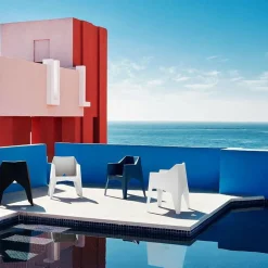 Gartenstühle^Vondom Voxel Armlehnstuhl 4er Set