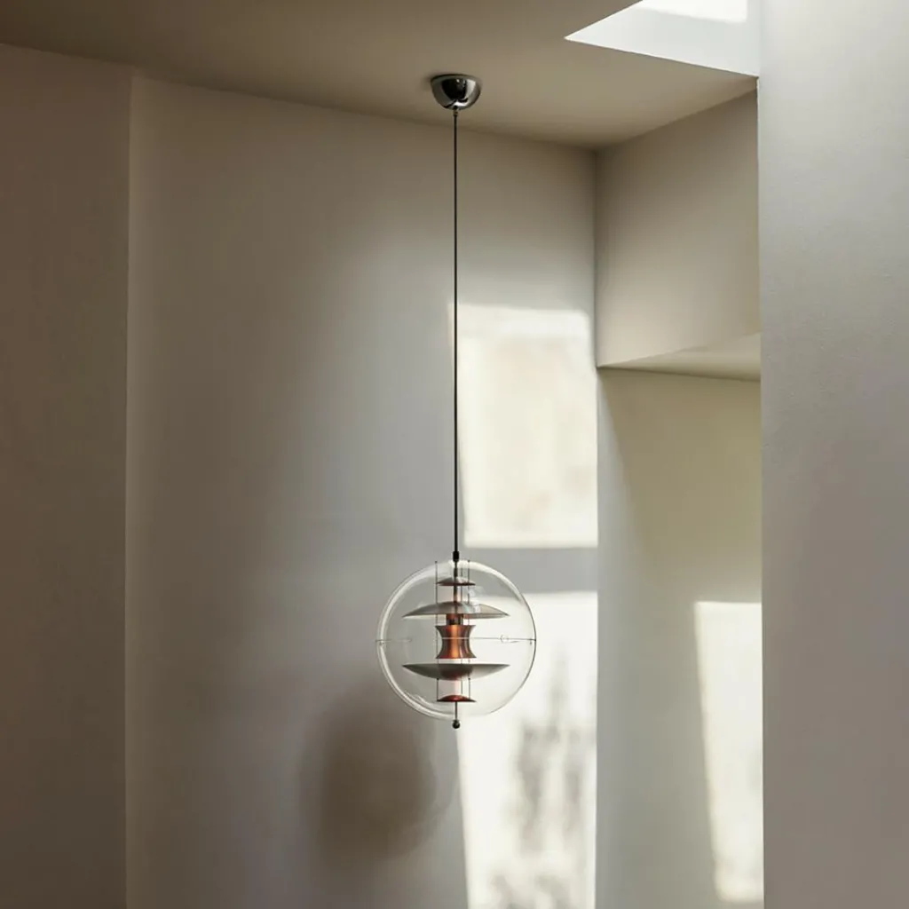Pendelleuchten^Verpan VP Globe Aluminium Pendelleuchte