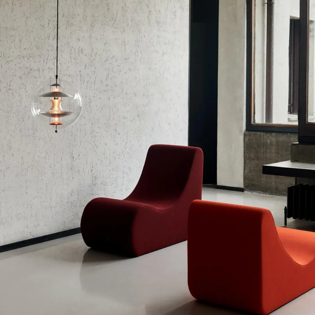 Pendelleuchten^Verpan VP Globe Aluminium Pendelleuchte