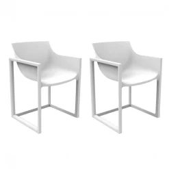 Stühle|Gartenstühle^Vondom Wall Street Armlehnstuhl 2er Set