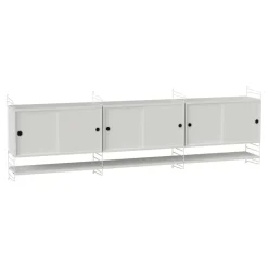 String Wandschrank mit Regal 240x75x30cm| Regale