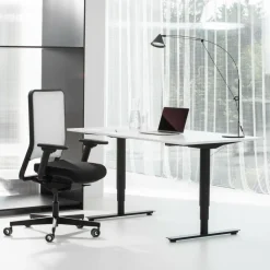 Bürostühle^Wagner W1C Low Bürostuhl Rückenlehne Netz schwarz