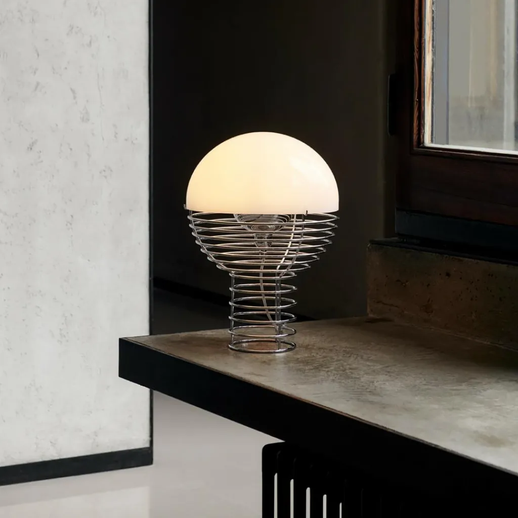 Nachttischleuchten^Verpan Wire Tischleuchte Ø 40cm