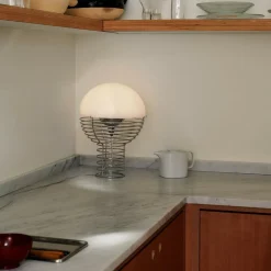 Nachttischleuchten^Verpan Wire Tischleuchte Ø 40cm