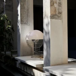 Nachttischleuchten^Verpan Wire Tischleuchte Ø 40cm