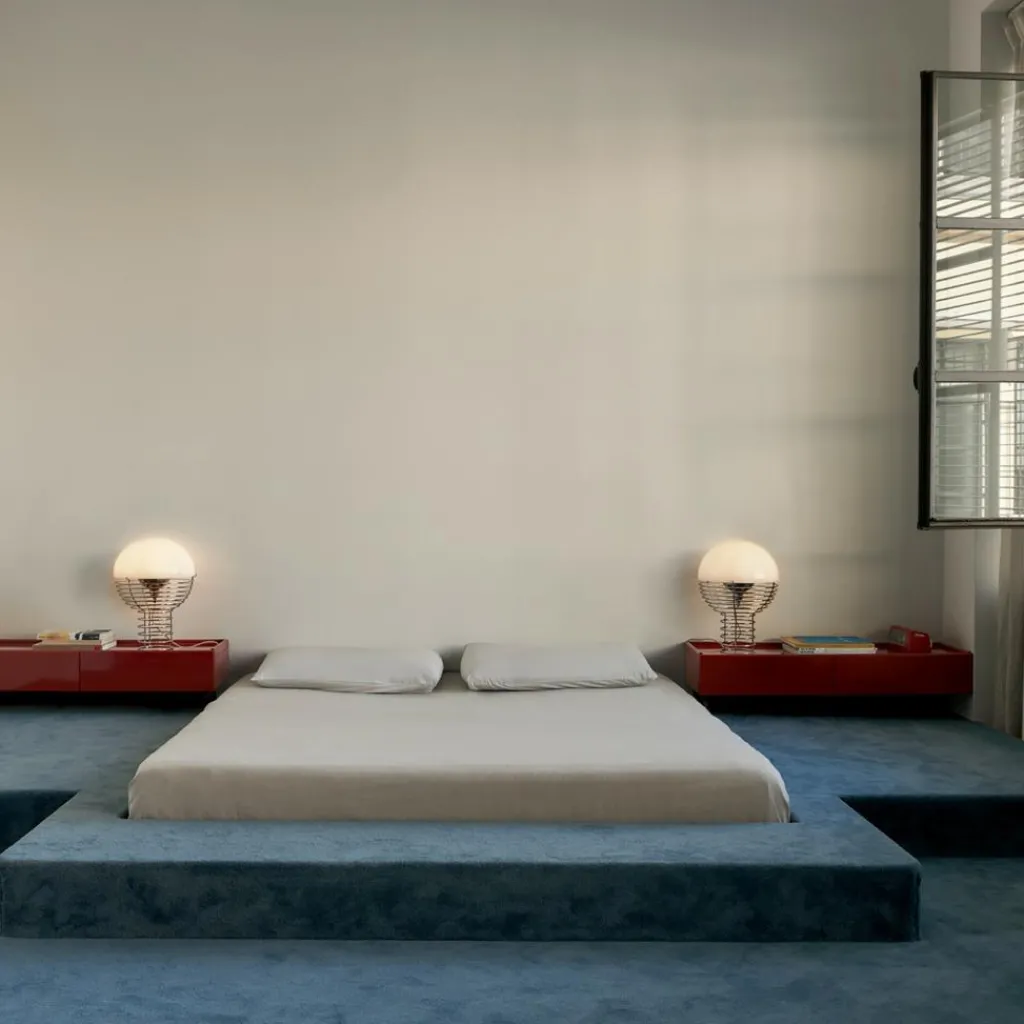 Nachttischleuchten^Verpan Wire Tischleuchte Ø 40cm