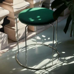 Hocker^&Tradition Wire VP11 Hocker mit Sitzauflage