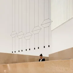 Pendelleuchten^Vibia Wireflow Lineal 0325 LED Pendelleuchte