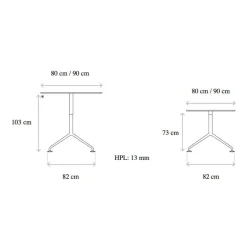 Wagner W-Lift Beistelltisch| Tische|Beistelltische